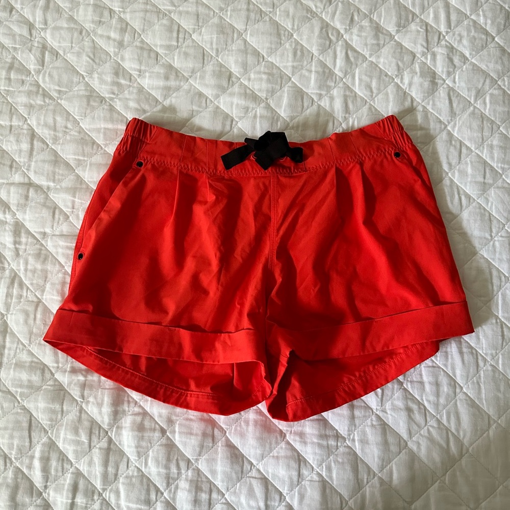 Lululemon shorts red size 10